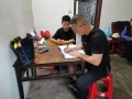 南江县新联会同新公益服务团开展爱心助学结对回访活动
