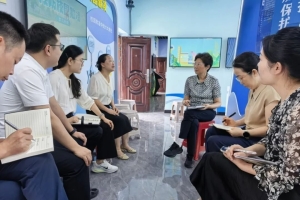 温奇志赴南江县调研爱心妈妈儿童关爱服务工作
