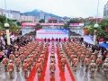 巴州区举行2026年度上半年新兵入伍欢送仪式