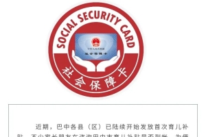 好消息：社保卡可查询育儿补贴发放情况啦！