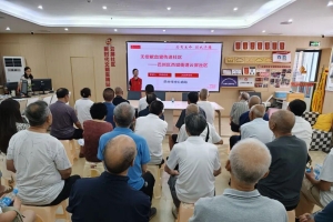 巴中市中心血站进社区开展科普宣讲活动