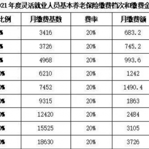 我市灵活就业人员可以缴养老保险了 最低55%年缴费8198.40元