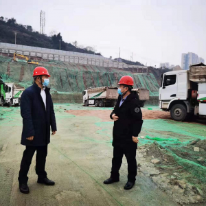 巴中市住建局安监站积极响应重污染天黄色预警
