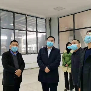 赵建仁到巴州区检查指导医疗废物处置工作