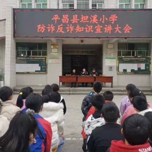 警官宣讲进校园 共织防诈反诈网——“关爱明天 普法先行”平昌县坦溪小学巡讲纪实 ...