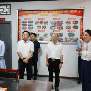 全市政协重点工作推进现场会与会人员来平昌县观摩