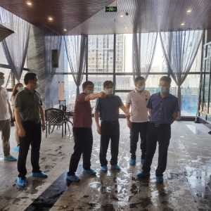 朱明率队检查巴中体育安全工作