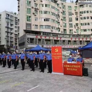 市综合执法局成立临时党支部守牢防疫第一线