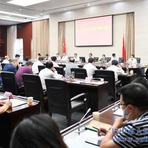 高鹏凌出席重大项目分级协调专题会并讲话