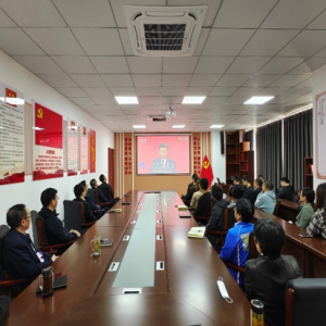组图丨全市各部门各单位组织党员干部收听收看党的二十大开幕盛况