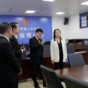 省法院党组成员、政治部主任谢慧带队调研巴中法院工作