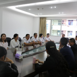 巴中市住房公积金管理中心到南江管理部检查指导工作