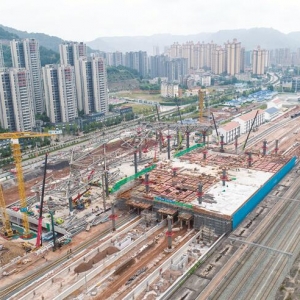 汉巴南铁路巴中东站12月底达到投入使用条件