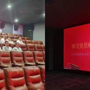 巴州区政协开展观影《周永开》主题党日活动