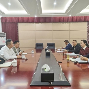 杜晓莉会见中国能源建设集团湖南省电力设计院西北公司总经理宿经纬