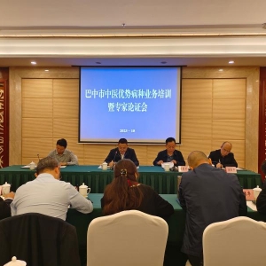 巴中市召开中医优势病种业务培训暨专家论证会