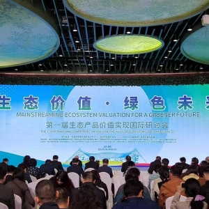 巴中受邀参加首届生态产品价值实现国际研讨会