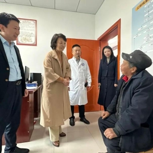 省卫生健康委职业健康处调研清江尘肺病康复站运行工作