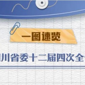 划重点！一图速览中共四川省委十二届四次全会公报