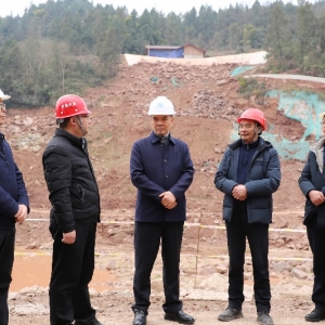 马永督导江家口水库工程建设推进情况