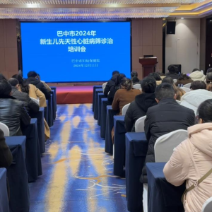 巴中市妇幼保健院成功举办2024年新生儿先天性心脏病筛诊治培训会