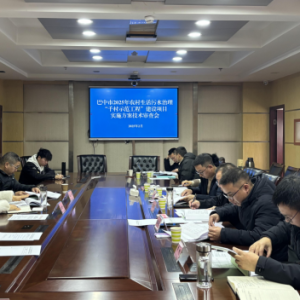 巴中开展农村生活污水治理方案审查加快推进“千村示范工程”建设
