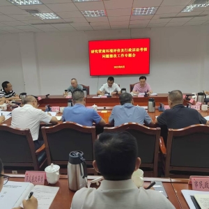 巴中市营商环境评价及行政诉讼考核问题整改工作专题会议召开