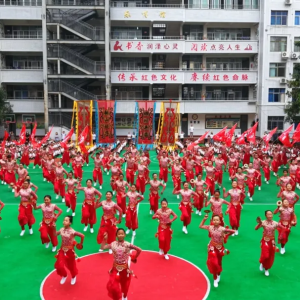 翻山铰子“响”校园，非遗传承展新篇