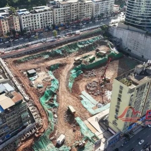 节后复工干劲足！巴州区二环路片区城中村改造项目加速推进