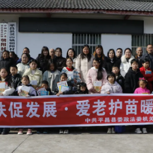 新春将至情意暖 结对帮扶惠民生——平昌县委政法委开展结对帮扶关爱行动及节前走访慰问主题党日活动
