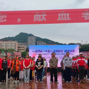 热血为生命续航  大爱为巴中添彩 ——市中心血站“6·14世界献血者日”主题活动今日启幕